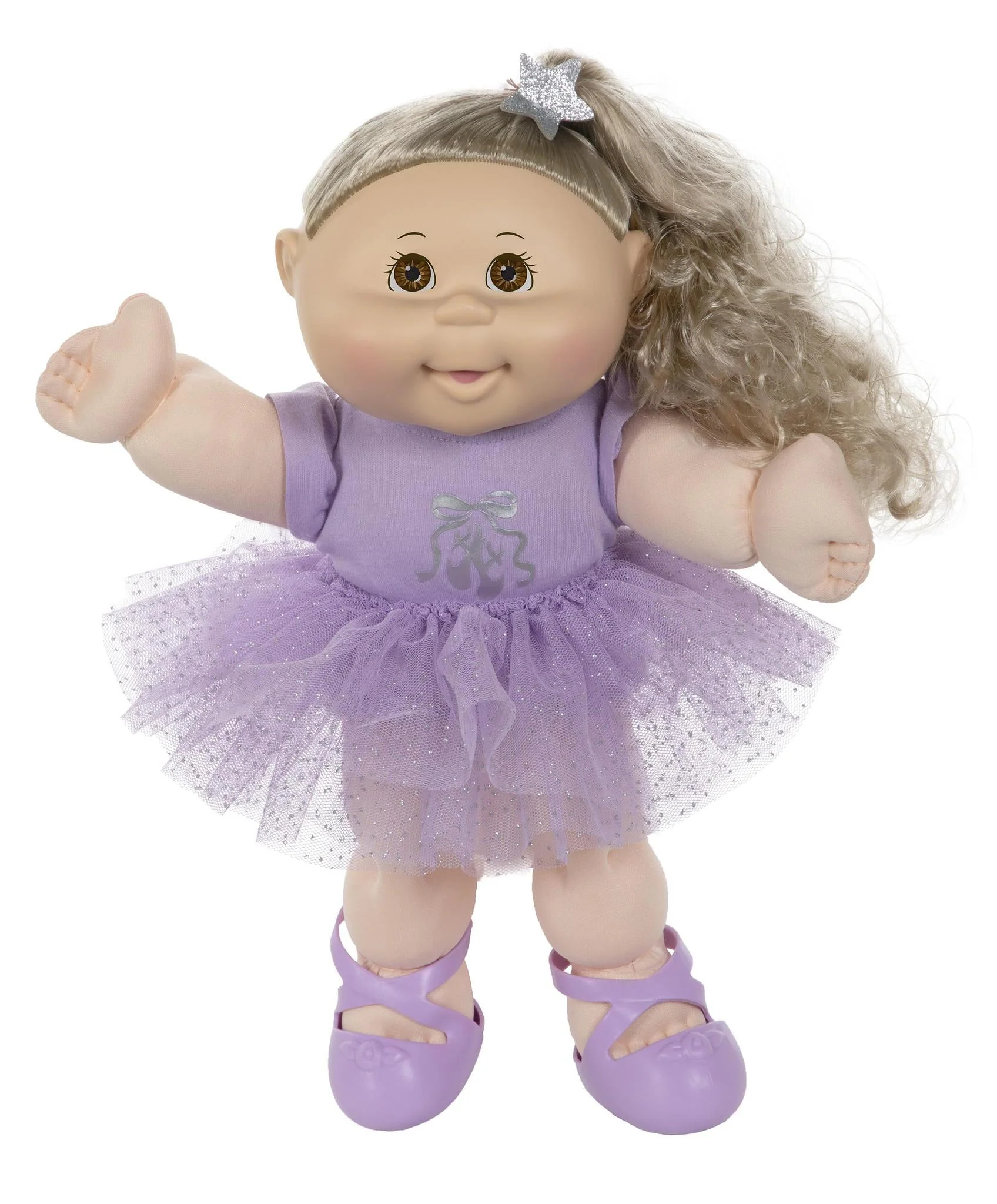 14" Girl Ballerina LGT BRO BLO