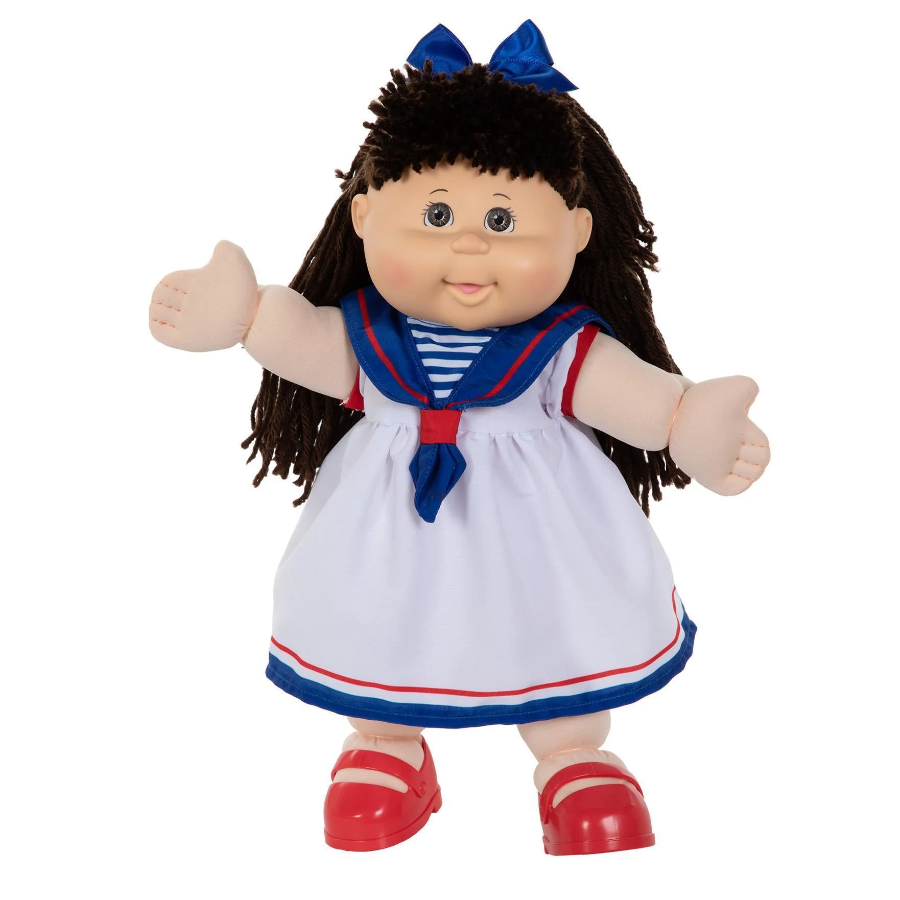 16" Girl Vintage Sailor White Fashion LGT BRO BRO