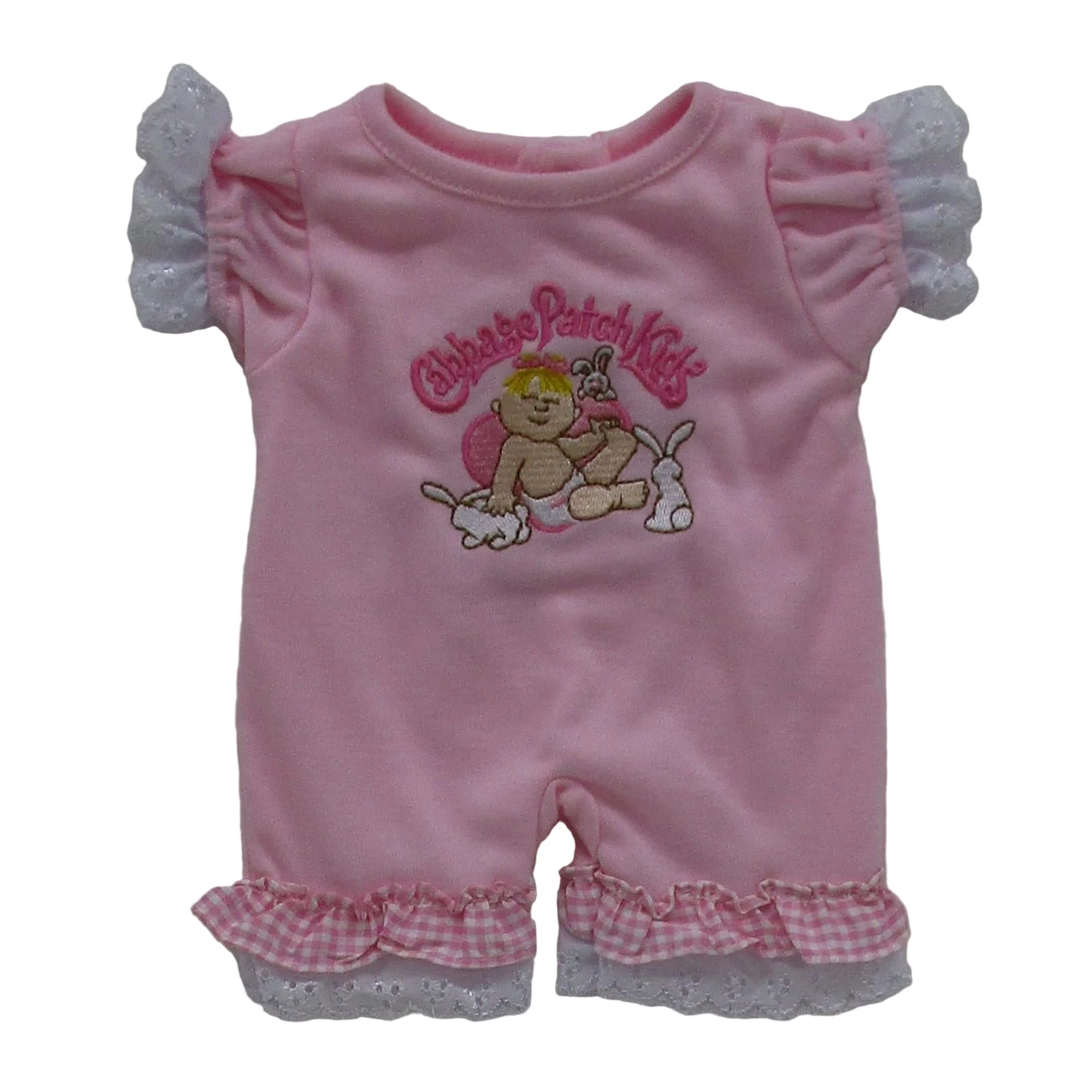 BLC Z01 Romper Pink Baby w/Bunnies Fits 12"