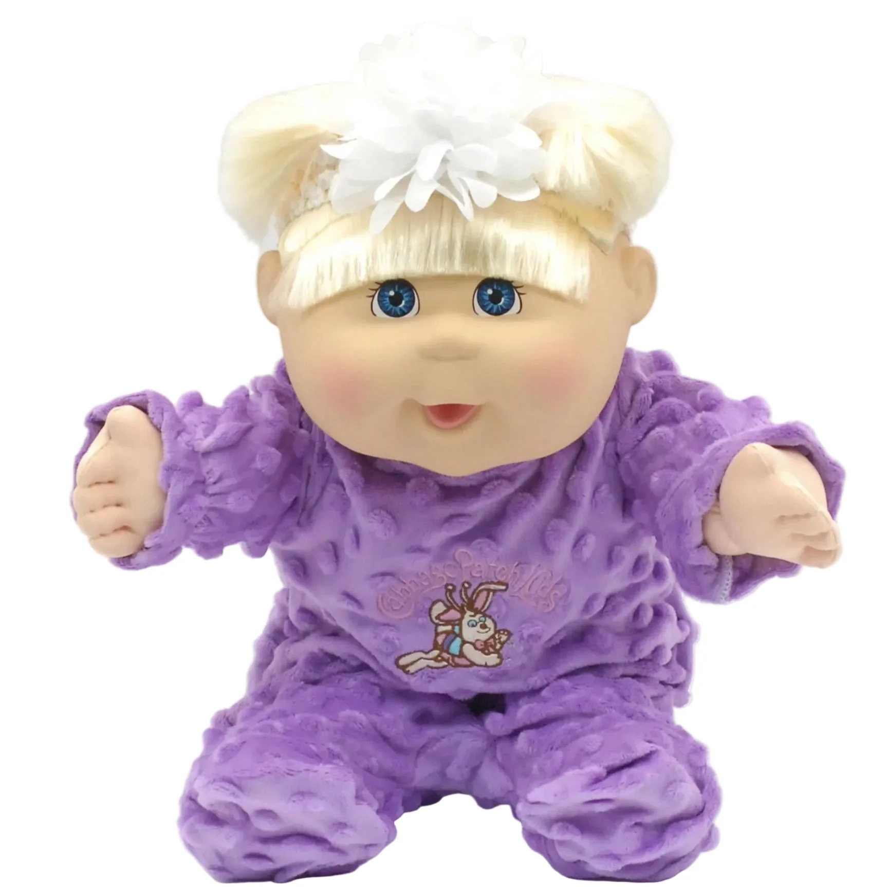 CPW1003-Purple BunnyBee Minky Sleeper