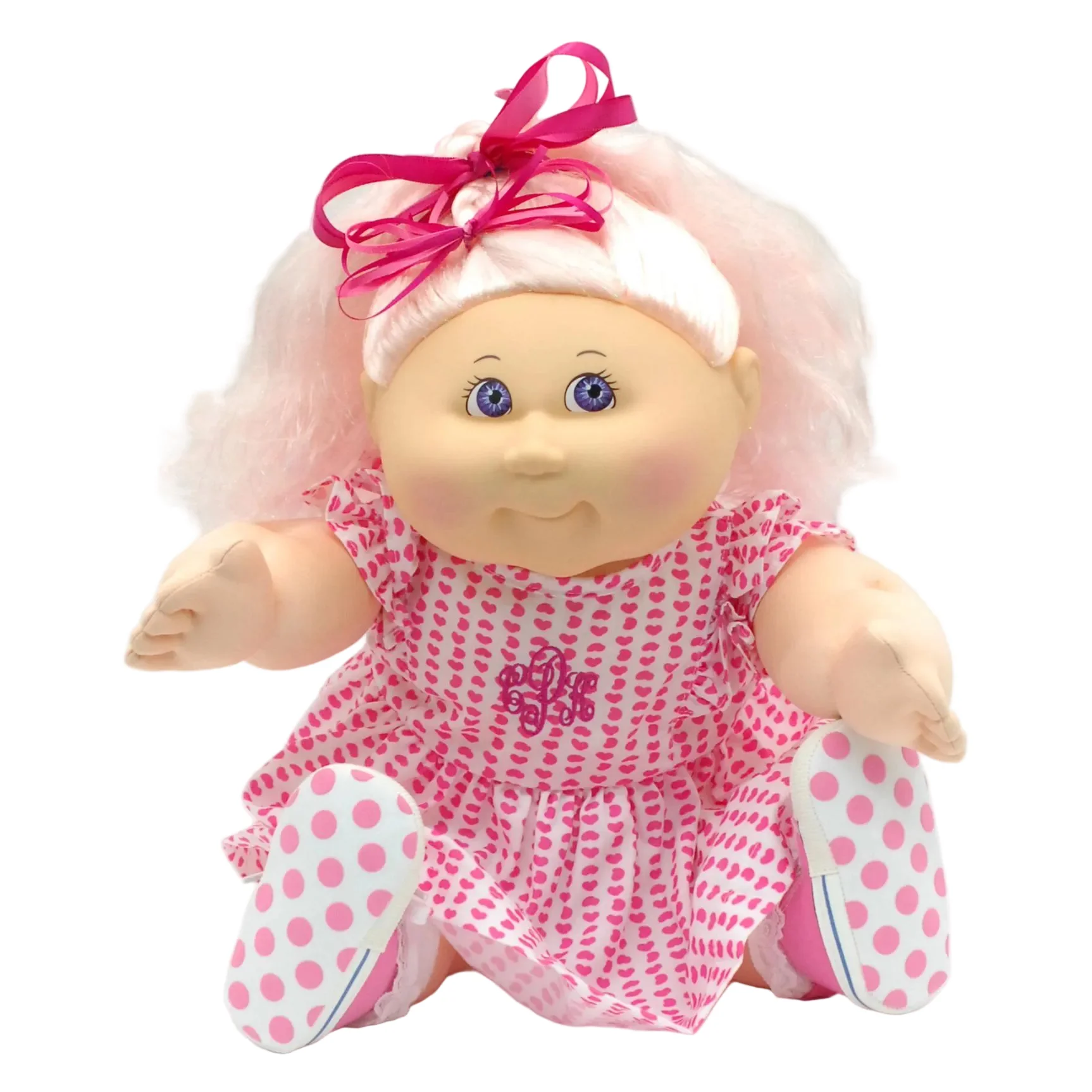 CPW1181-Pink Hearts Dress